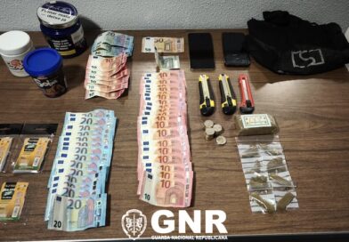 Caparica | Três detidos por tráfico de droga em operação especial da GNR