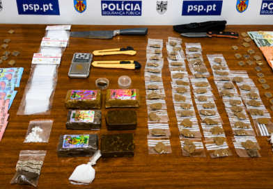 Laranjeiro | PSP apreende mais de 2.400 doses de estupefacientes